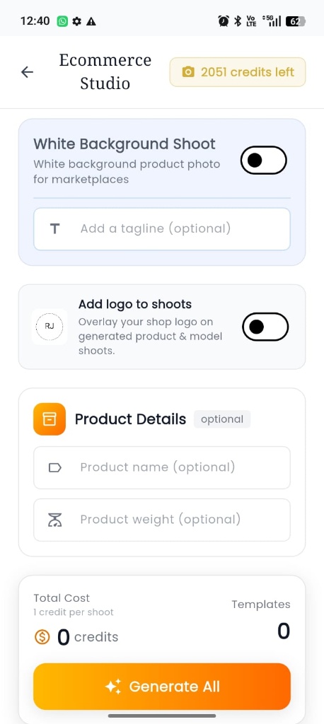 Flash AI - Catalogue Management